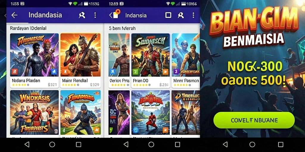 Tampilan antarmuka yang menarik dan user-friendly.