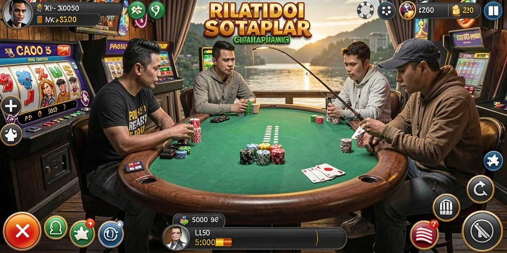 Screenshot menunjukkan gameplay menarik di DUNIA777.