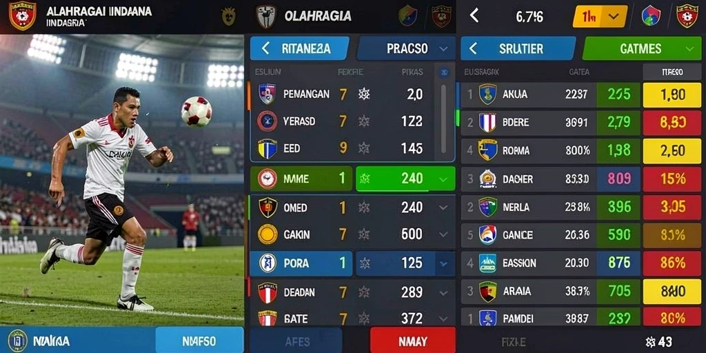 Tampilan menu utama yang sederhana dan informatif.