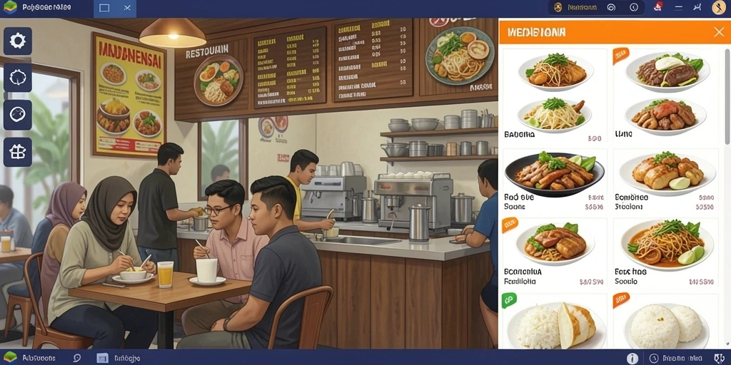 Tampilan antarmuka MEGA388 yang modern dan user-friendly.