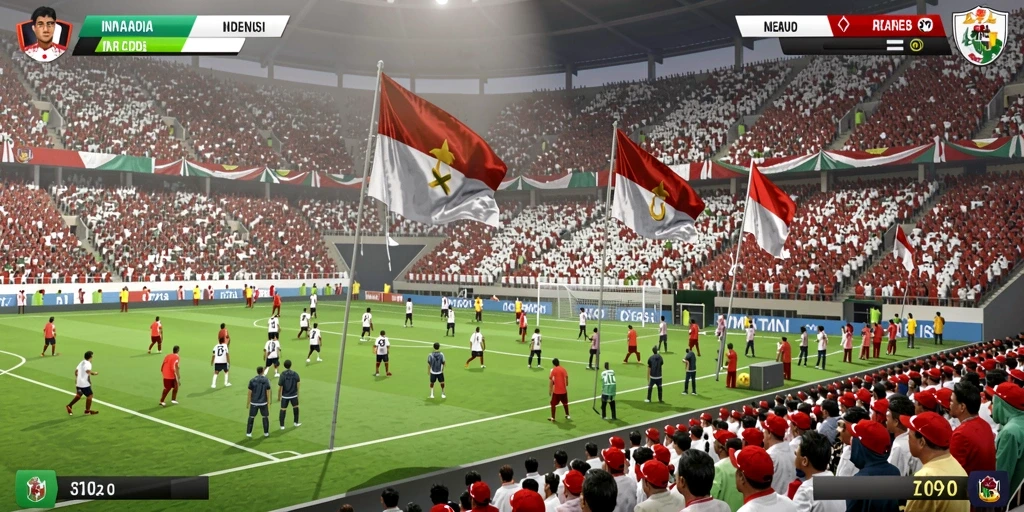 Tampilan utama MEGAPETIR dengan grafis yang memukau.