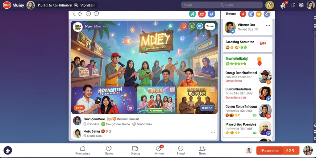 Tampilan antarmuka yang user-friendly.