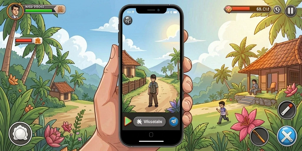 Gambar karakter utama dalam petualangan seru di dunia MZ356.