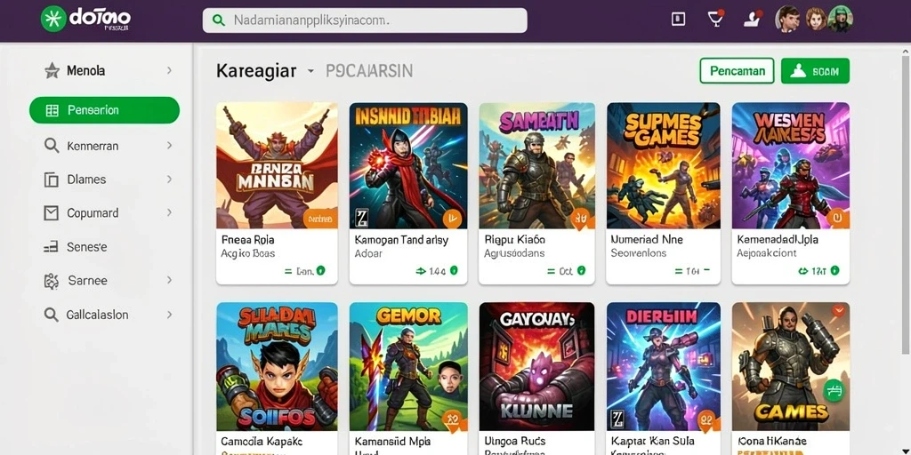 Tangkapan layar menampilkan grafis yang memukau dan detail karakter.
