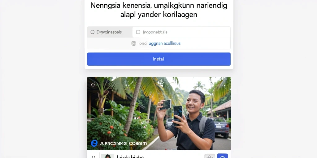 Tampilan antarmuka yang user-friendly dan menarik.