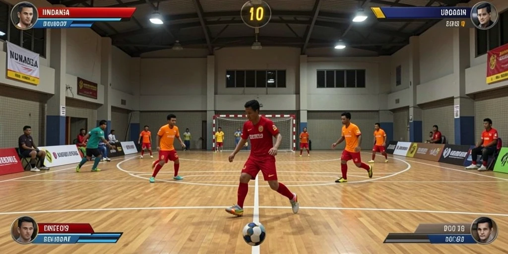 Tampilan awal permainan yang menarik dan interaktif.