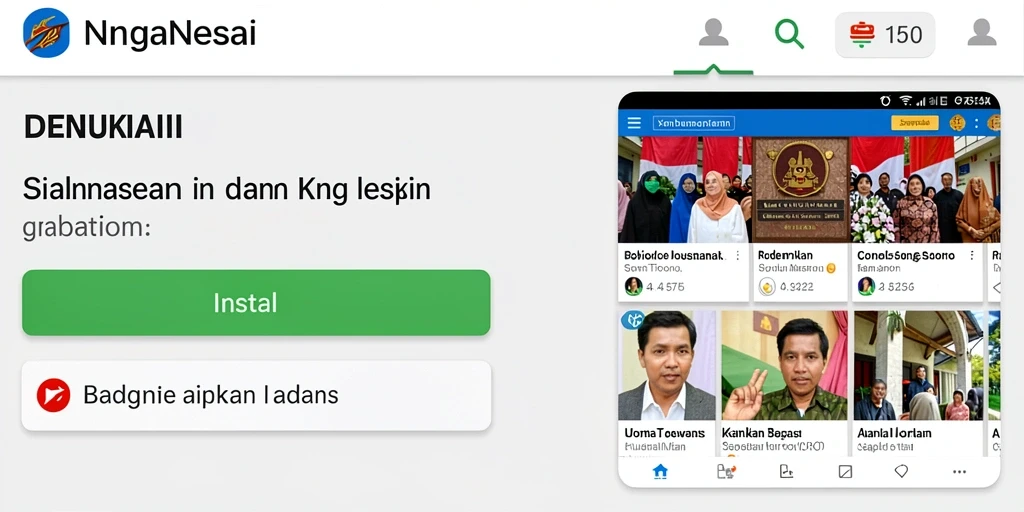 Tampilan antarmuka pengguna yang modern dan intuitif.