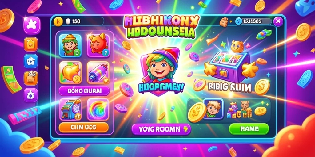 Screenshot menunjukkan tampilan antarmuka yang menarik.