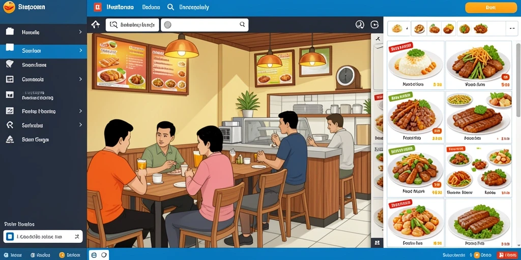 Tampilan antarmuka pengguna yang menarik dan mudah dinavigasi.